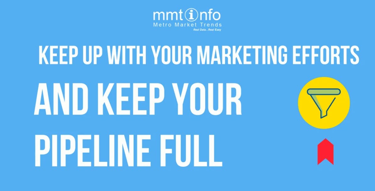 Use direct mailing by Metro Market Trends and keep your pipeline full