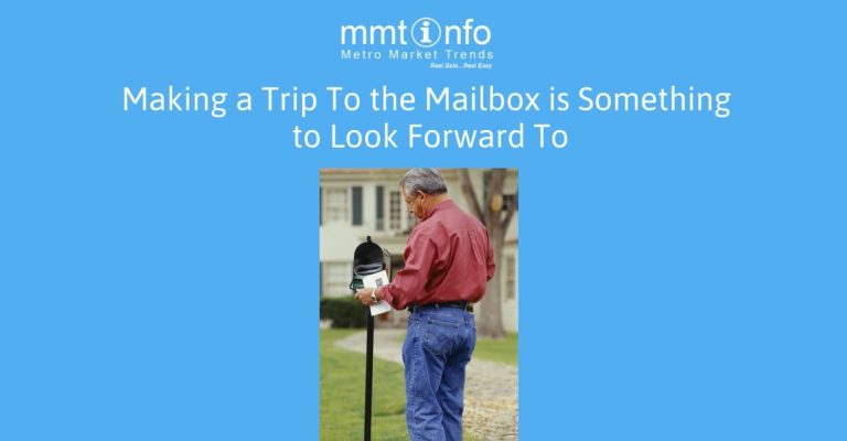Keep your pipline full shows Man opening mailbox