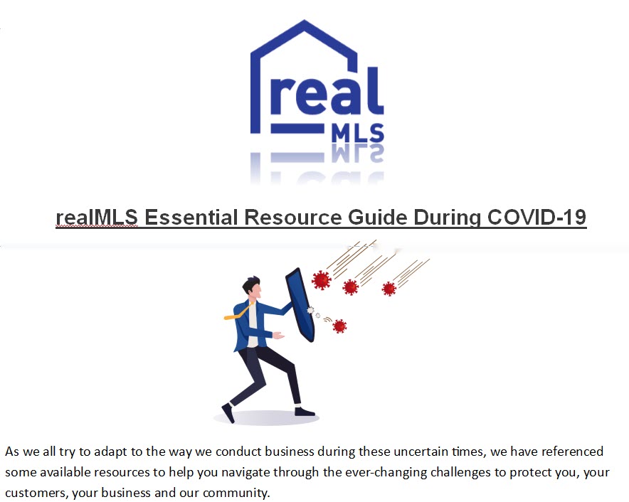 realMLS Essential Resource Guide During COVID-19 Cover Page