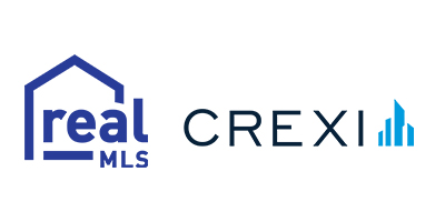 Crexi and RealMLS logos Together