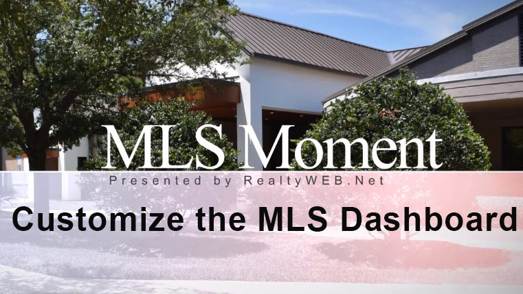This image introduces customizing the MLS Dashboard video