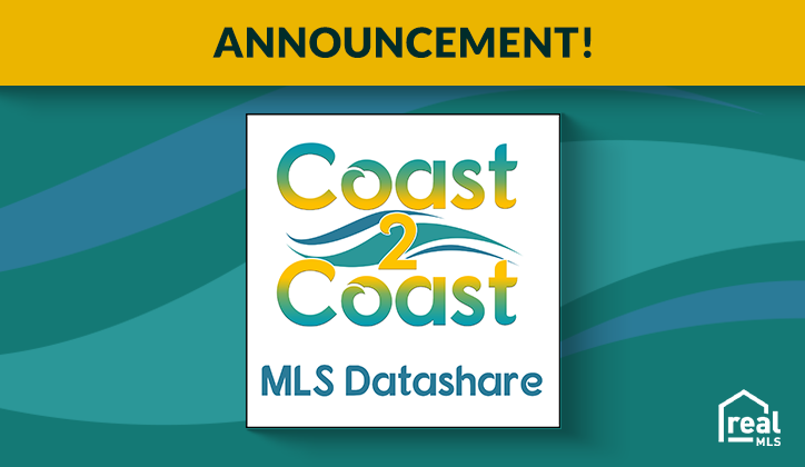Image announcing the Coast 2 Coast MLS Data Share