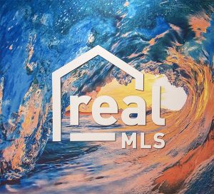 realMLS logo on Water Wave