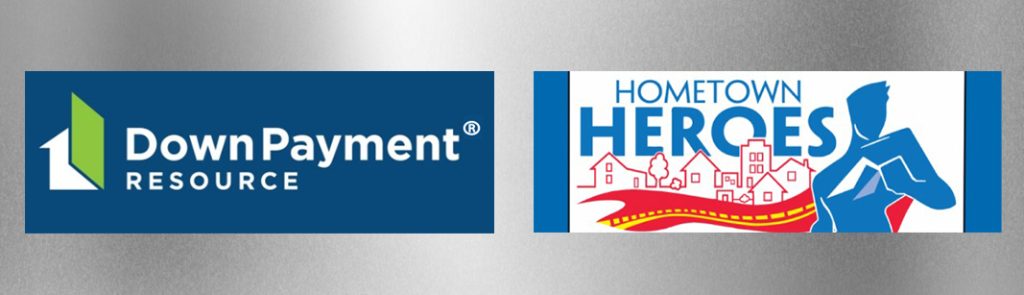 Hometown Heroes and Down Payment Resource Logos