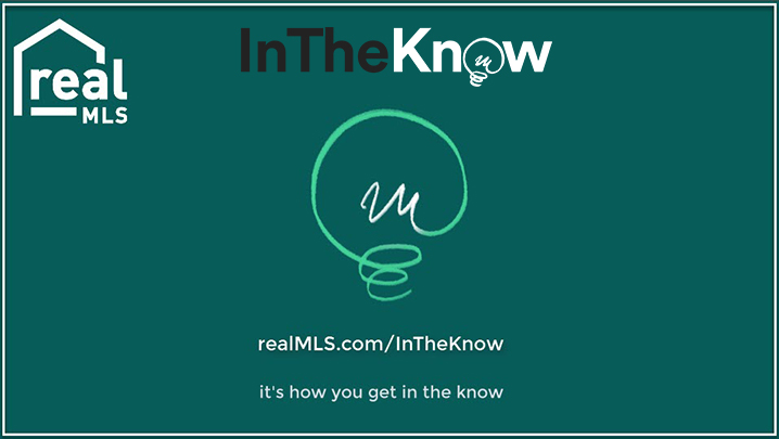 realmls logo InTheKnow logo etched lightbulb