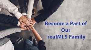 Join realMLS image showing agents in a group like a family