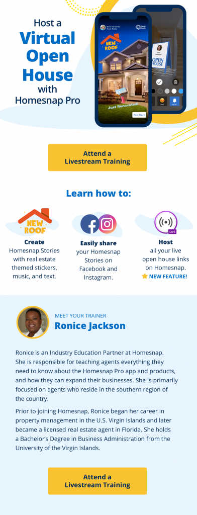June Webinar with Ronice for Homesnap