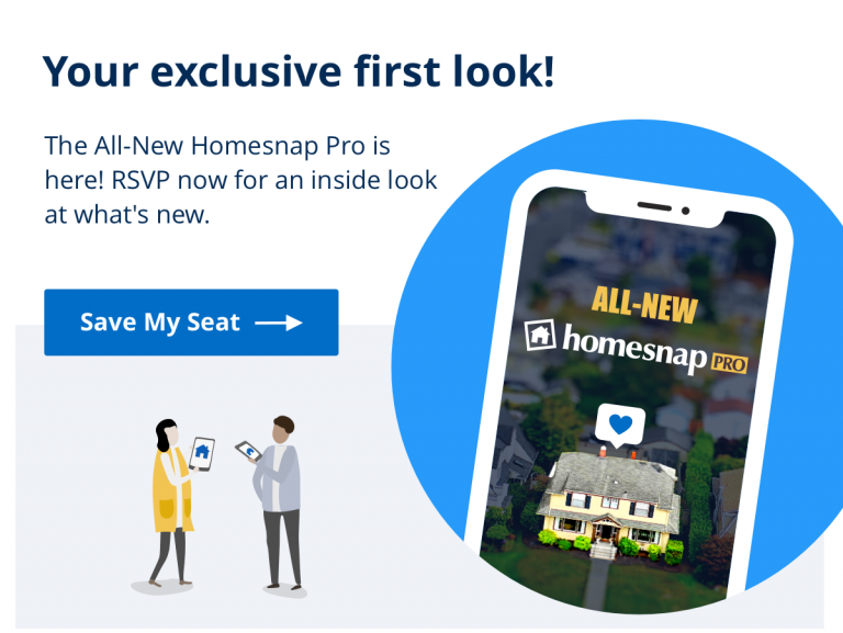 Exclusive First Look Invitation to Homesnap Webinar