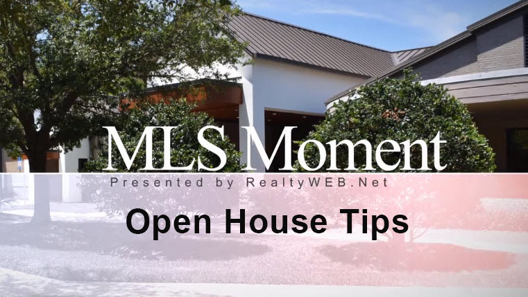 This image introduces Open House Tips video