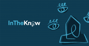 InTheKnow logo with 3 etched eyeballs