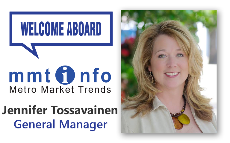Welcome Aboard MMTinfo logo headshot of new General Manager Jennifer Tossavainen