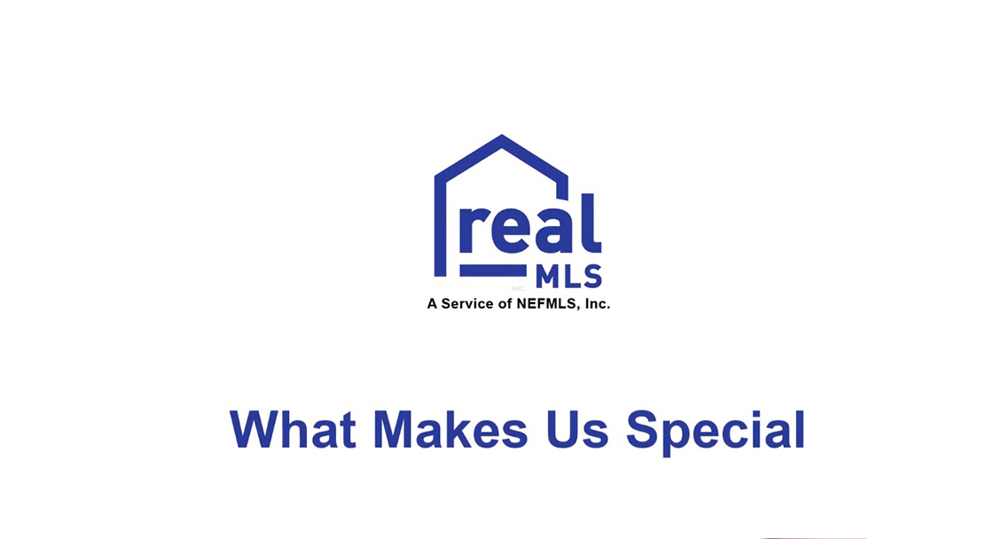 Outline of a house with the realMLS Logo and What Makes Us Special caption