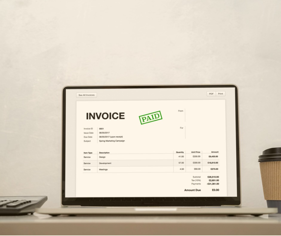 digital-invoice-online-using-computer-calculator-picture